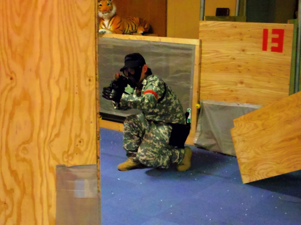 ACUを着たエアソフター