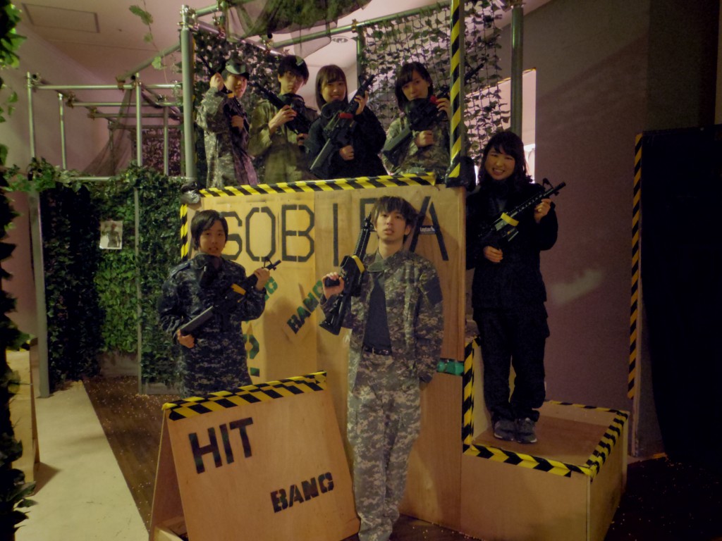 大学の仲間と貸切でサバゲーガッツリサバゲー体験