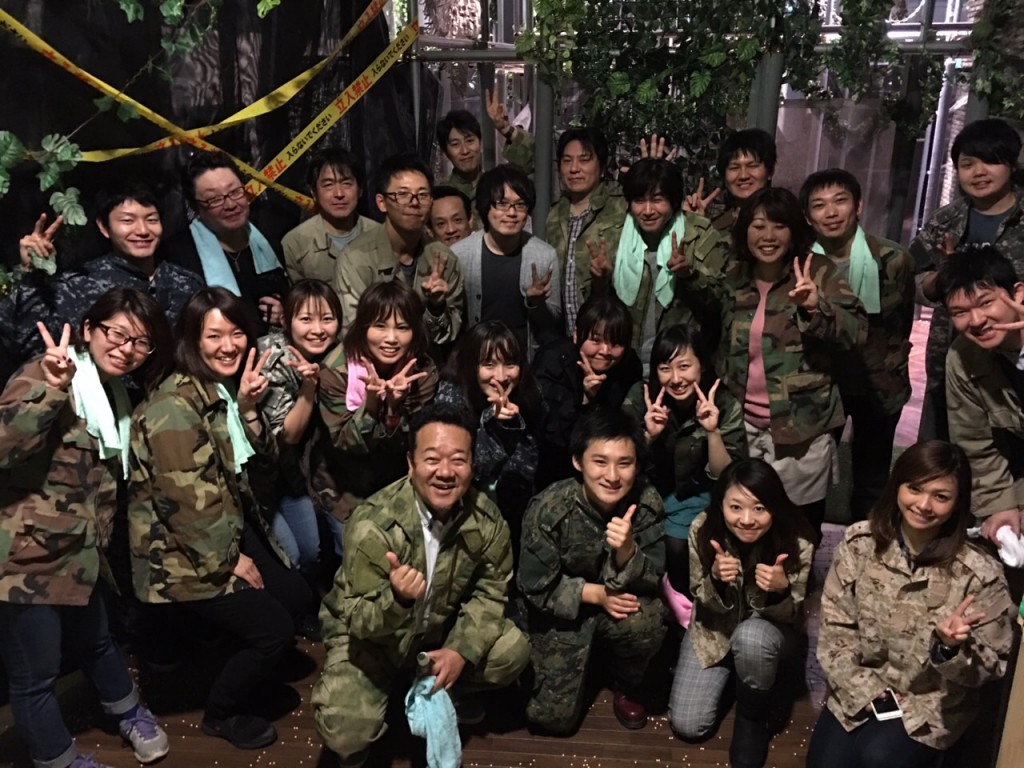 会社の仲間とサバゲーで親睦会