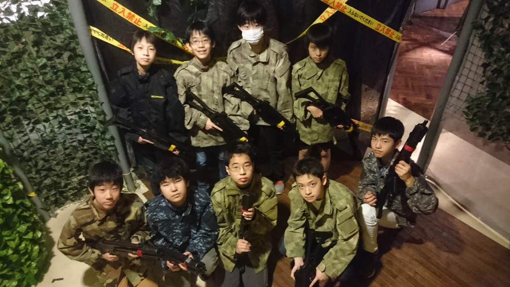 子供だけで貸切サバゲーを楽しく遊びました