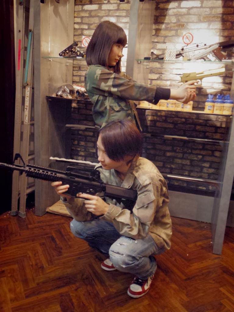 お台場店でカップルでサバゲー