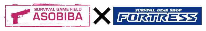 ASOBIBA×FORTRESSロゴ