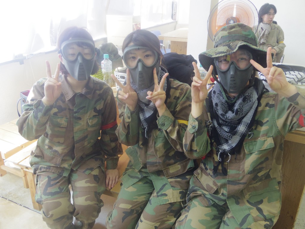 スポーツの秋サバゲ女子デビュー