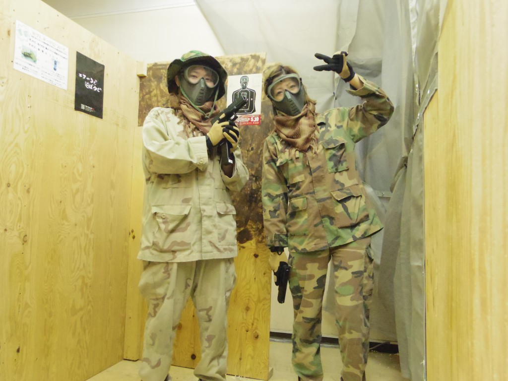 サバゲ初心者サバゲに参加