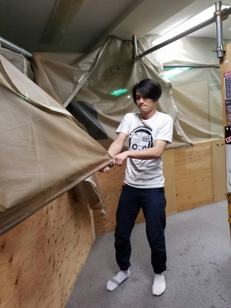 フィールド改修してるマン