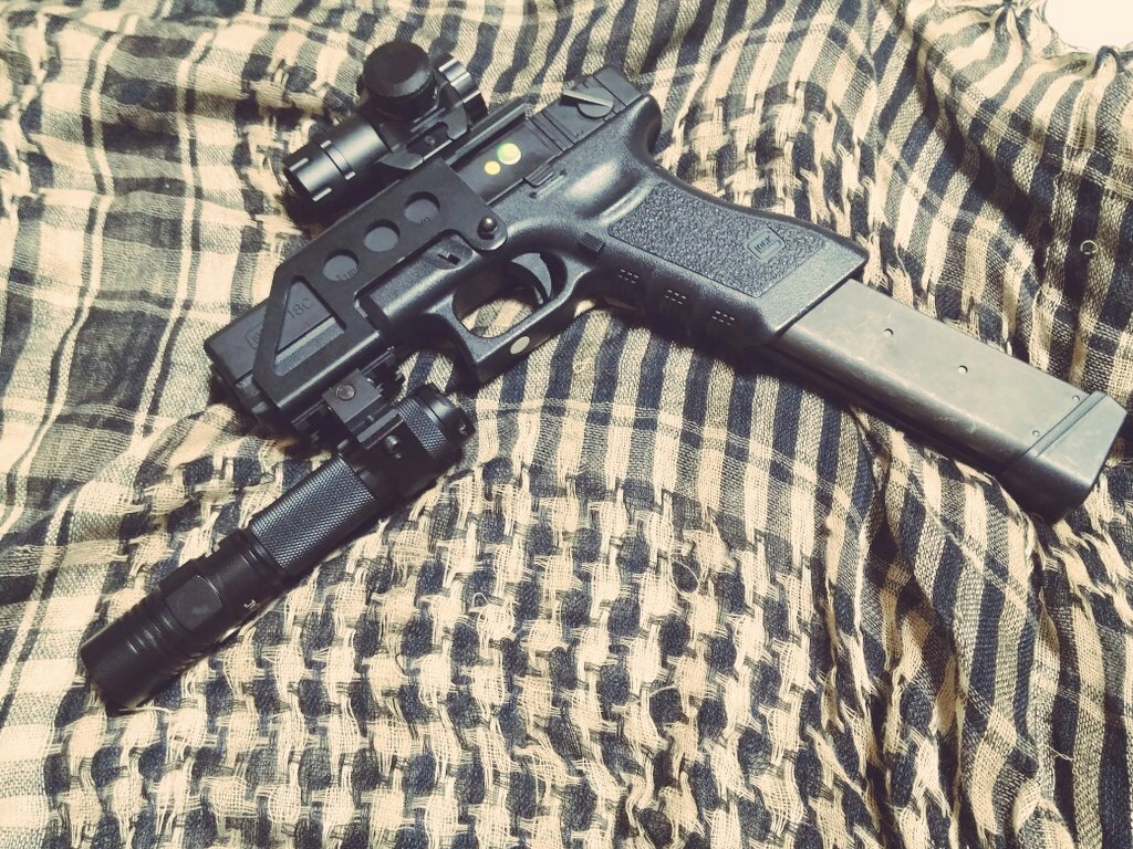 東京マルイ グロック18C GLOCK ガスガン カスタム Tokyo Marui Glock 18C Gas blowback metamorphosis custom