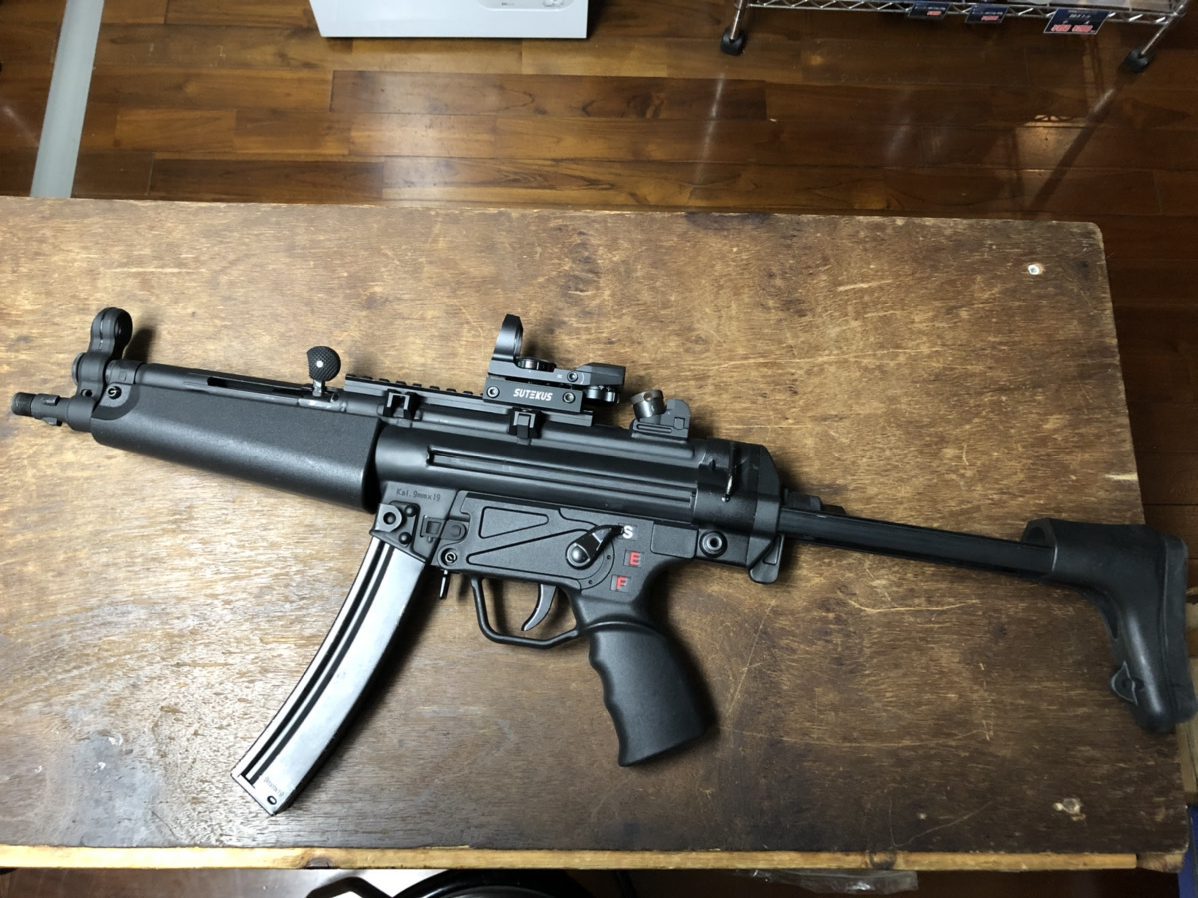 新木場店】スタッフの愛銃紹介！！よく見る銃だけど珍しい「SRC MP5A3」 | サバイバルゲームフィールド ASOBIBA